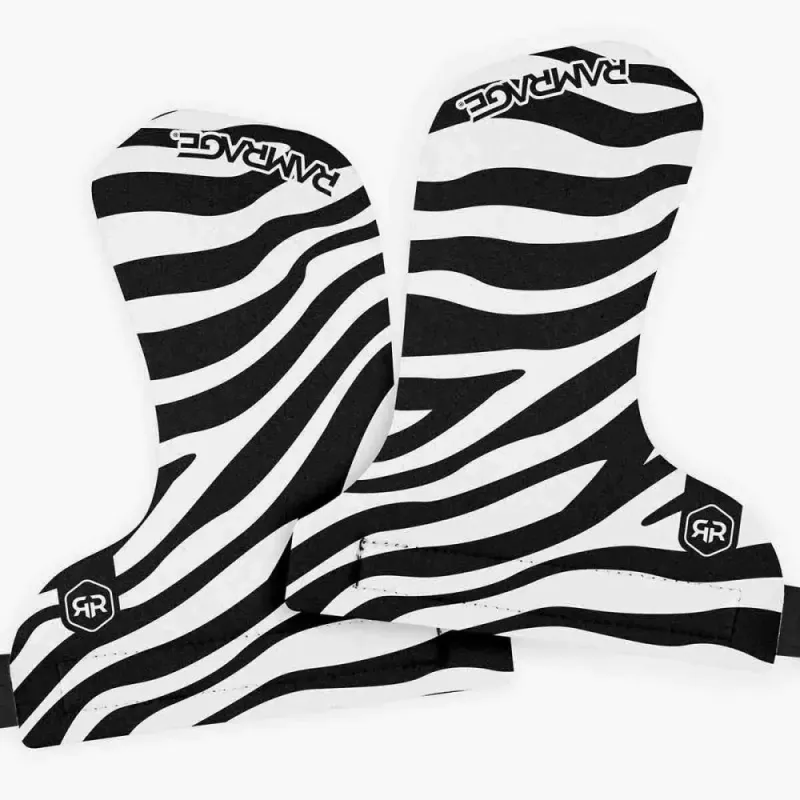 Zebra CrossFit grips 