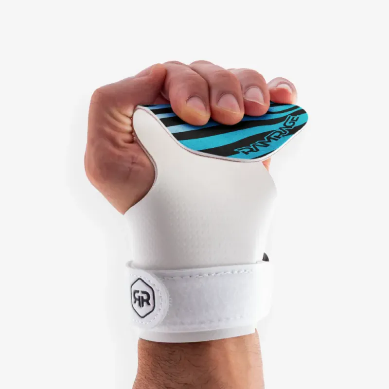 White zebra CrossFit Grips 